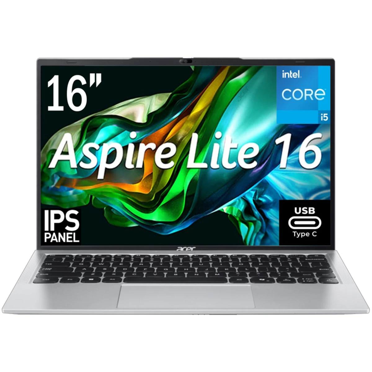 Acer Aspire Lite 16 13th Gen Core i5 10-Cores Slim Design