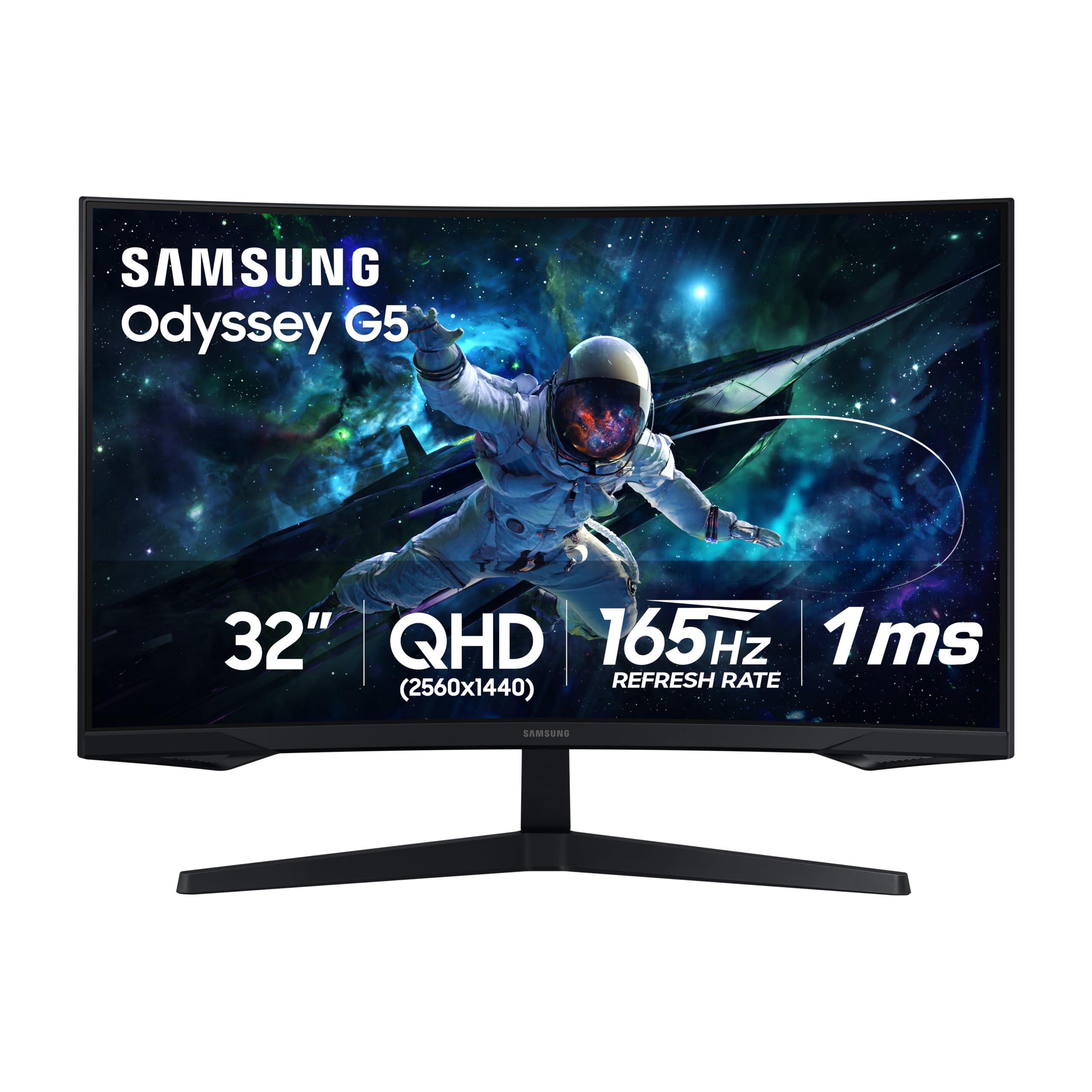 Odyssey 32  VA G5 G55C QHD 165Hz Curved Gaming Monitor photo 