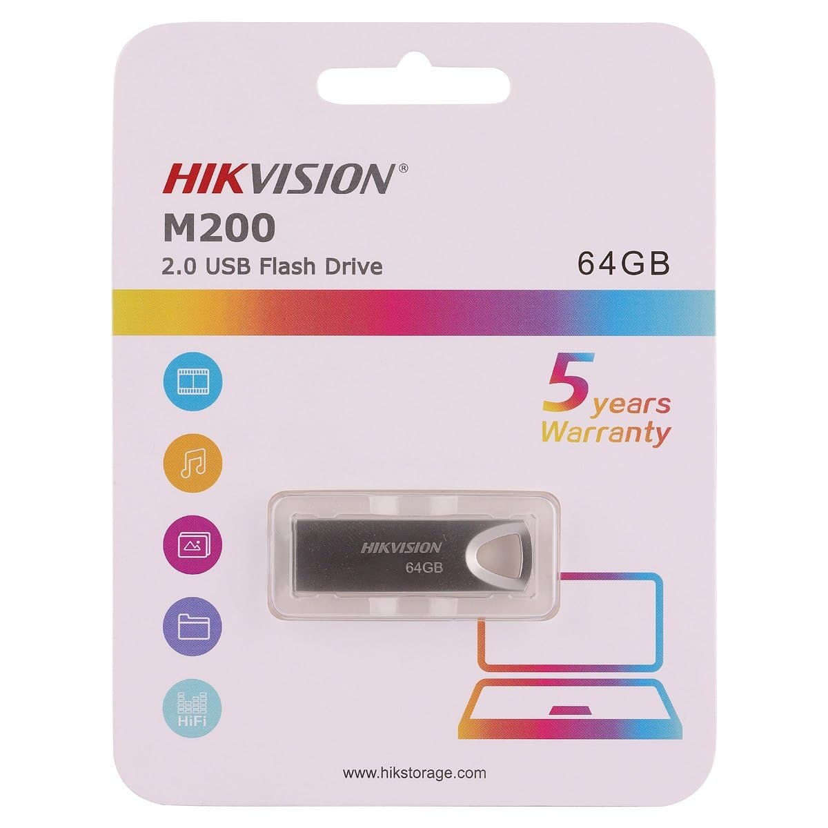Hikvision M200 64GB USB Flash Drive photo 