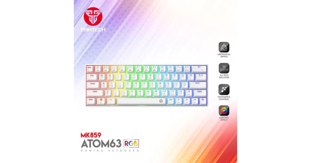 FANTECH ATOM63 MK859 60% RGB Mechanical Gaming Keyboard photo 