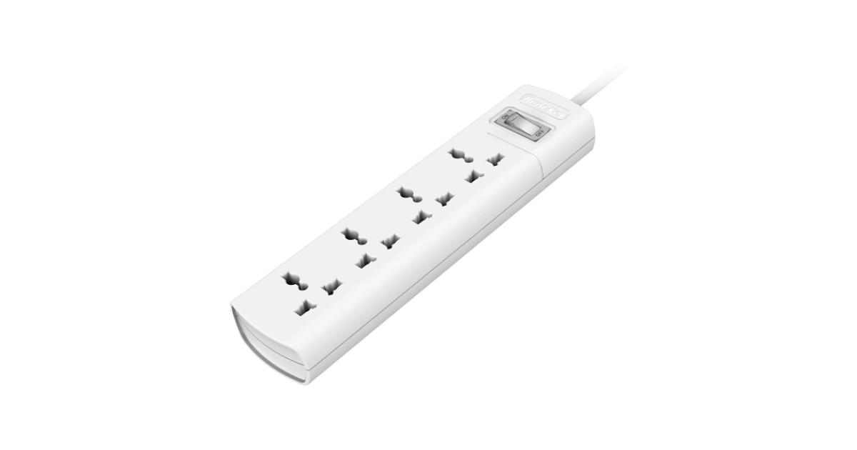 Huntkey SZM401 Power Strip Surge 4 Universal AC Sockets 1.5M photo 