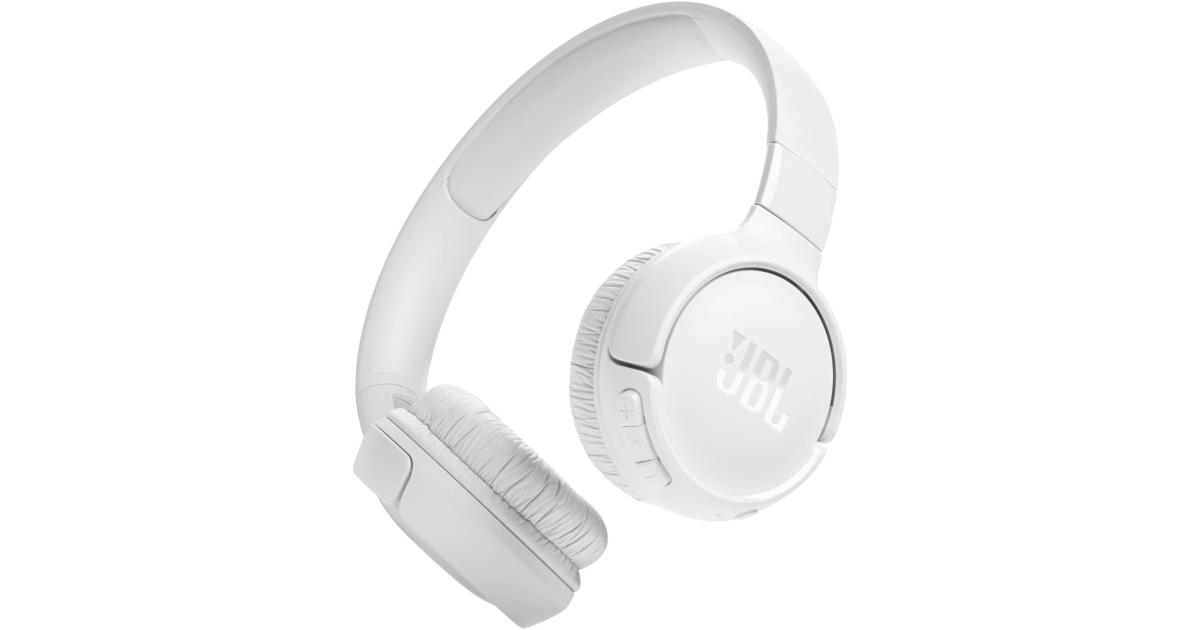 JBL Tune 520BT Wireless On-Ear Headphones White photo 