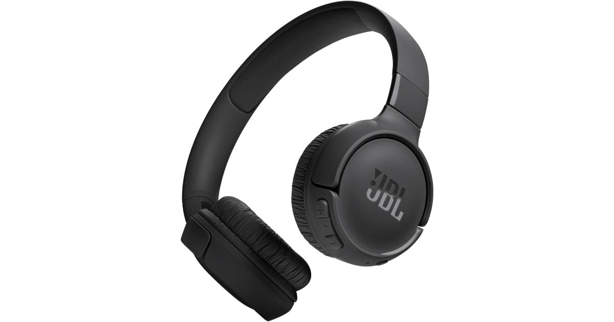 JBL Tune 520BT Wireless On-Ear Headphones Black photo 