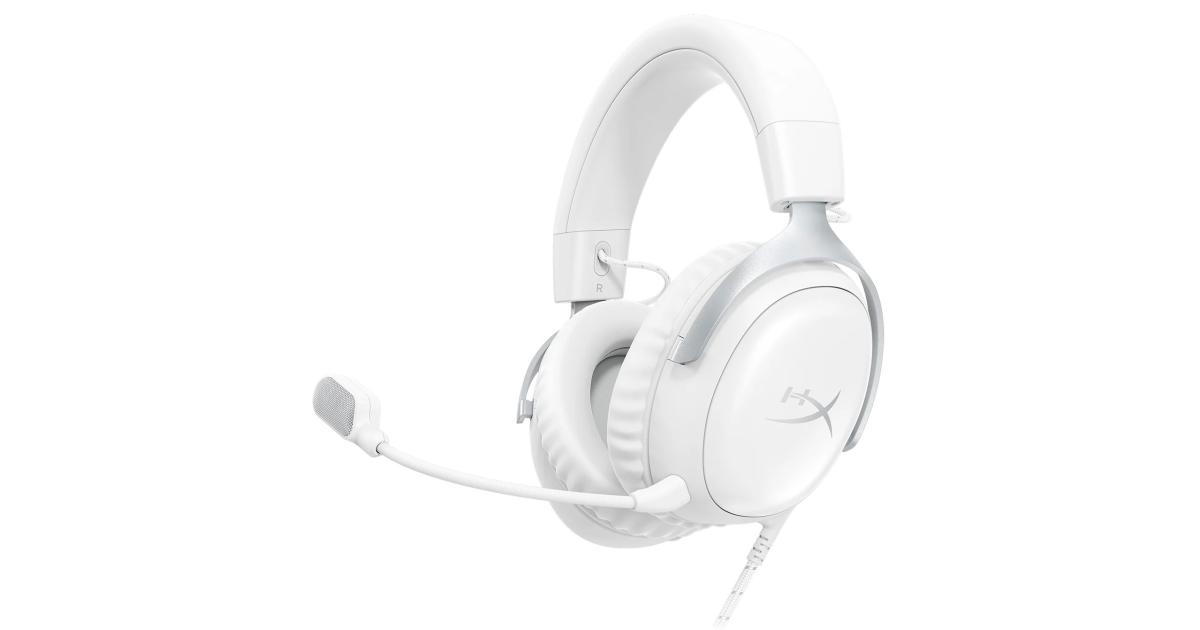 HyperX Cloud III DTS:X Gaming Headset White photo 