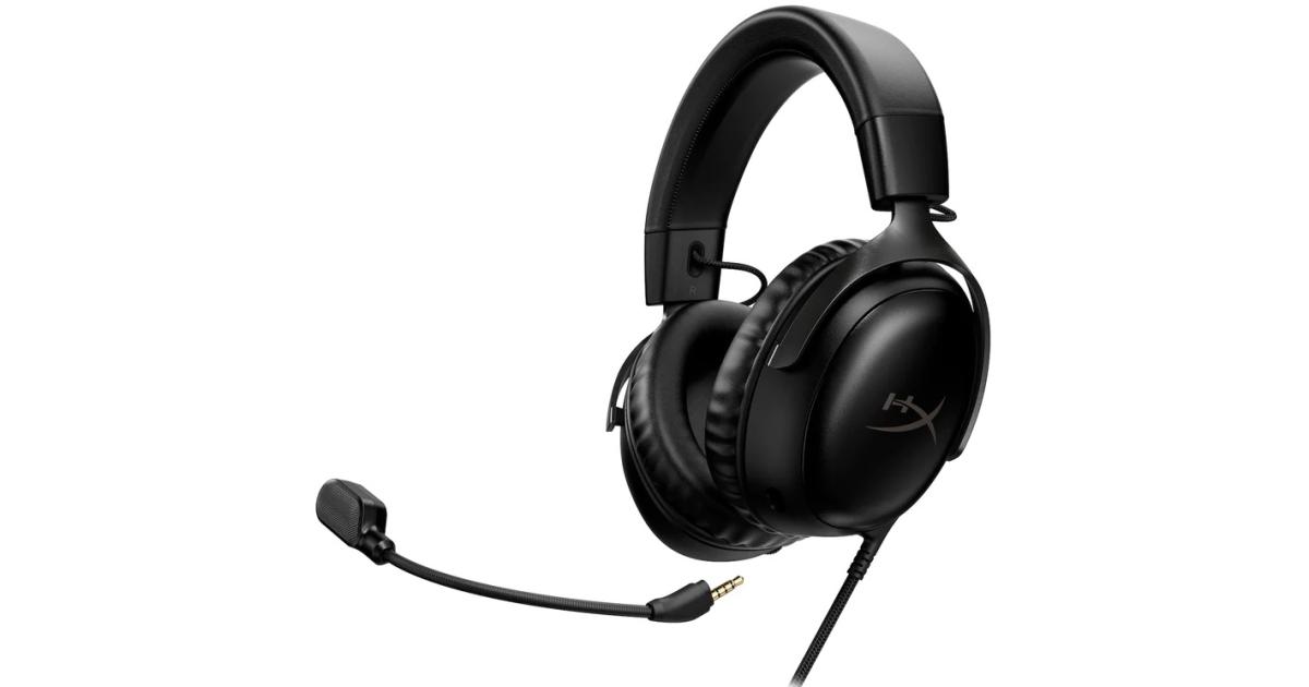 HyperX Cloud III DTS:X Spatial 3D Surround Sound Gaming Headset Blackout photo 