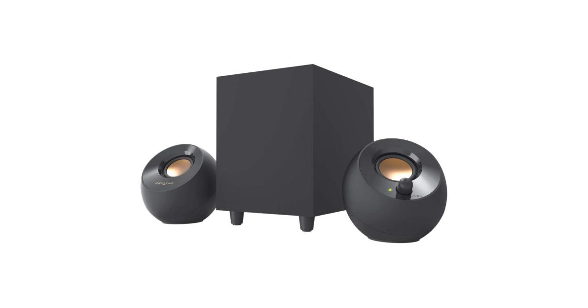 Creative Pebble Plus 2.1 USB-Powered Desktop Speakers with Subwoofer 8W photo 