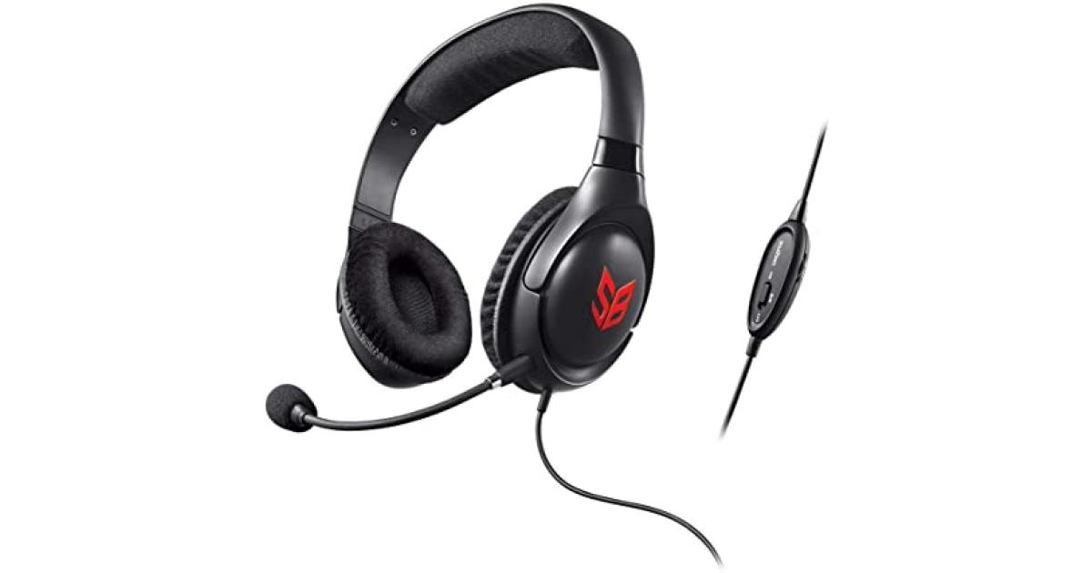 Creative Sound Blaster Blaze Gaming Headset with Detachable Noise-Cancelling Mic photo 