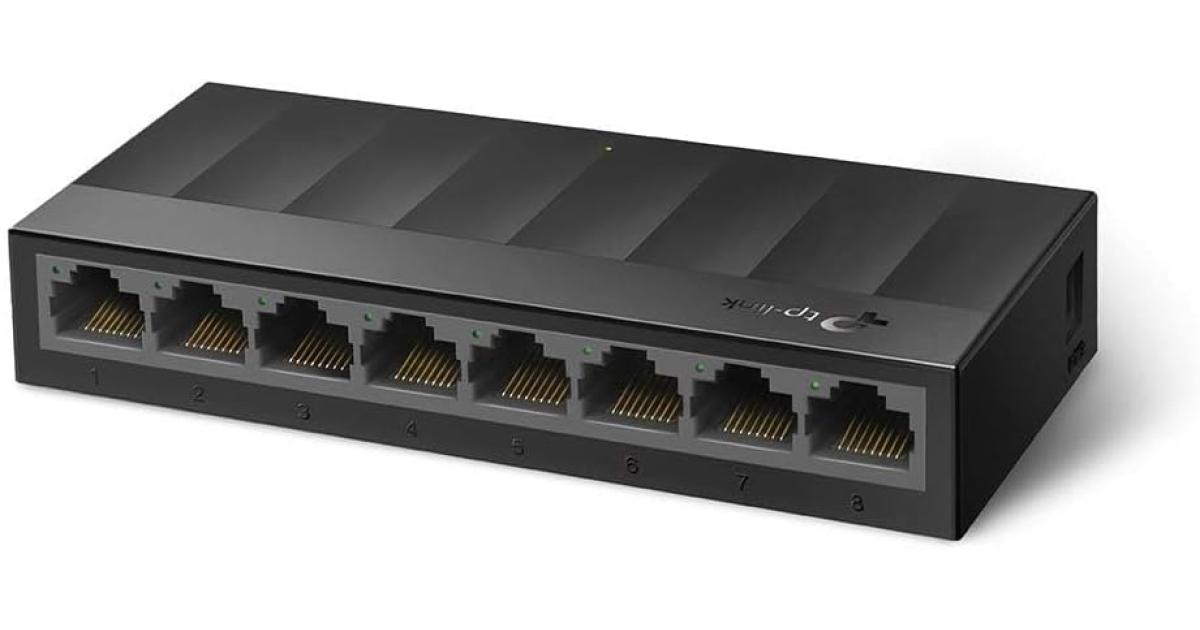 TP-Link LS1008G Litewave 8-Port Gigabit Ethernet Switch photo 