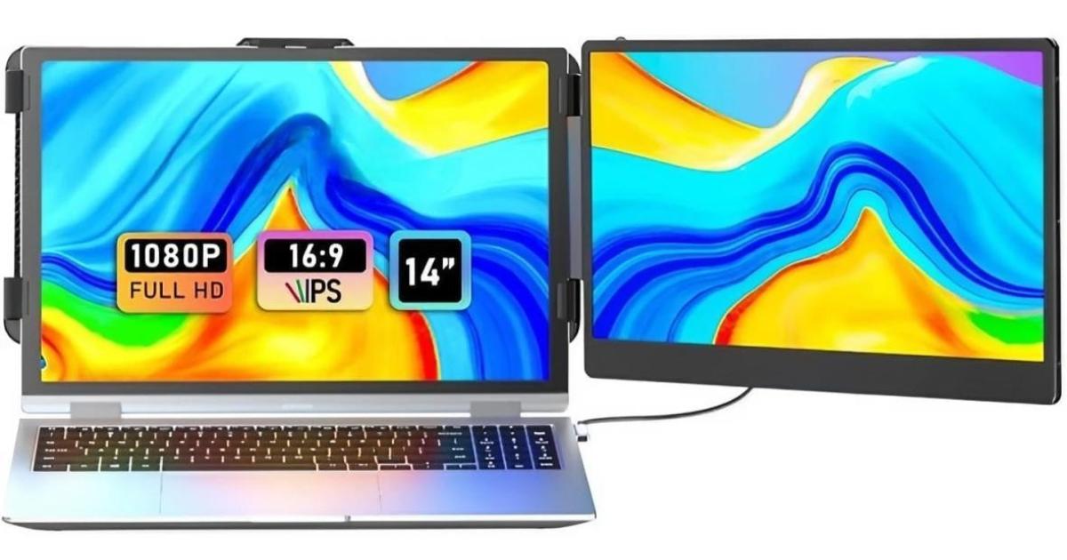 S1 Portable Laptop Screen Extender 14