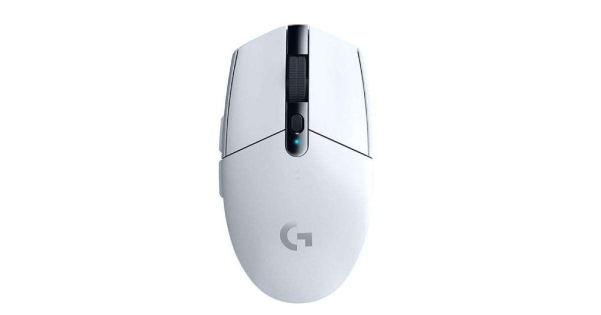 Logitech G304 Lightspeed Wireless Gaming Mouse Hero Sensor 12,000 DPI - White photo 
