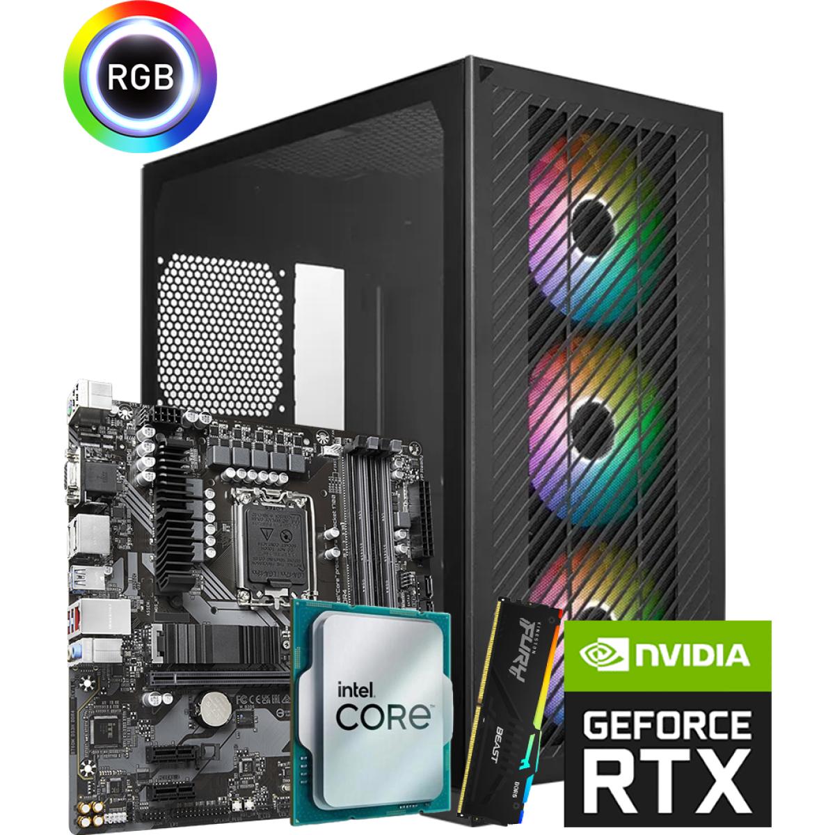 INTEL CORE i7 13700F // RTX 5060 8GB // 16GB DDR5 RAM - PC Build