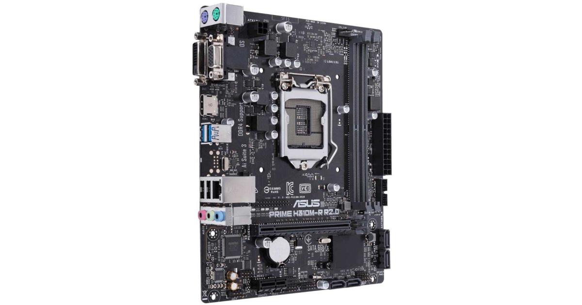 Asus Prime H310M-R R2.0 MicroATX Motherboard photo 