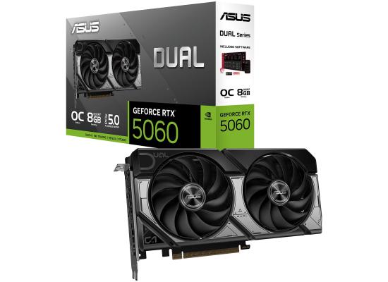 ASUS Dual GeForce RTX 5060 OC Edition 8GB GDDR7 photo 