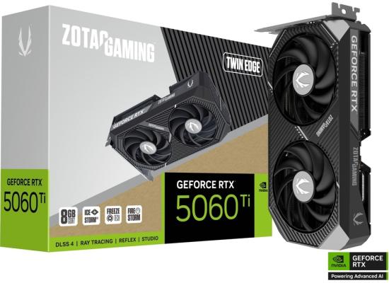 ZOTAC GAMING GeForce RTX 5060 Ti Twin Edge 8GB GDDR7 photo 