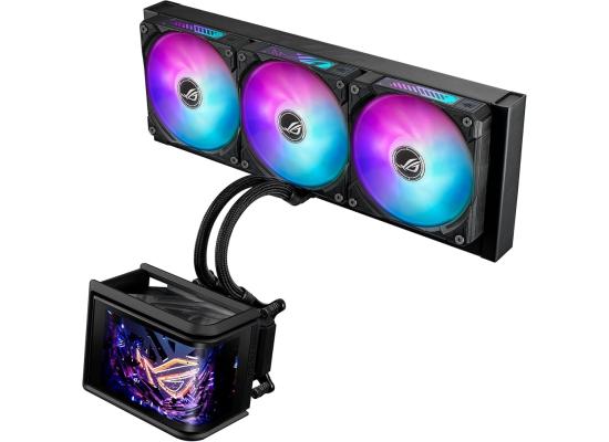 ASUS ROG Ryuo IV SLC 360 ARGB 6.67 AMOLED 3D Curved Display Black photo 