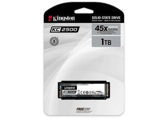 Kingston KC2500 1TB M.2 PCIe NVMe Gen 3.0 x4 - 3500/2900 MB/s photo 