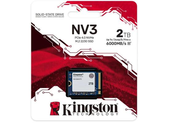 Kingston NV3 2TB Mini M.2 NVMe PCIe 4.0 SSD - 6000/5000 MB/s photo 