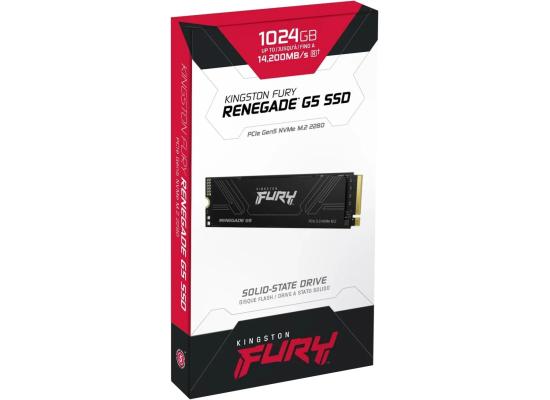 Kingston FURY Renegade G5 1TB PCIe 5.0 NVMe M.2 SSD - 14200/11000 MB/s photo 