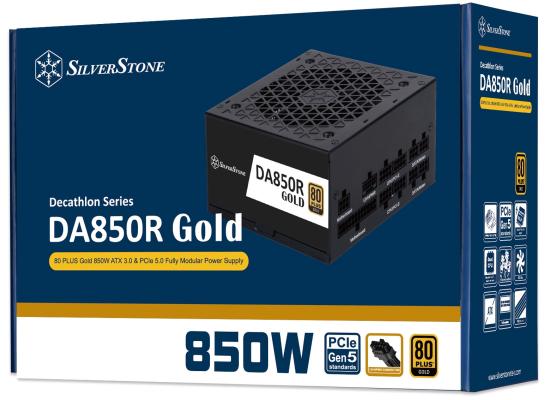 SilverStone DA850R 850W 80 Plus Gold Full Modular Power Supply photo 
