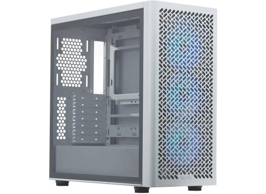 Cooler Master Elite 502 White ATX ARGB Mid Tower Mesh 3x 120mm ARGB Fans photo 