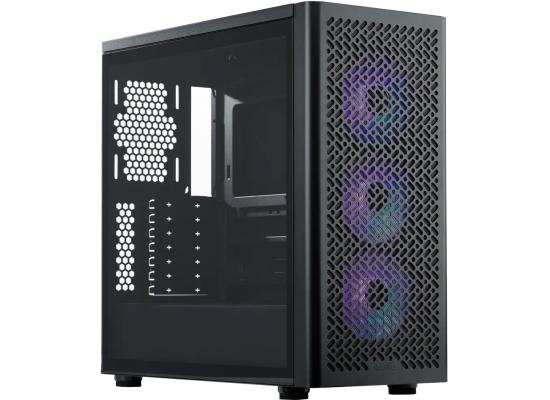 Cooler Master Elite 502 Black ATX ARGB Mid Tower Mesh 3x 120mm ARGB Fans photo 
