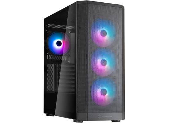 SilverStone FARA 514X Black ARGB ATX Mid Tower Dual 360mm Radiator Support photo 