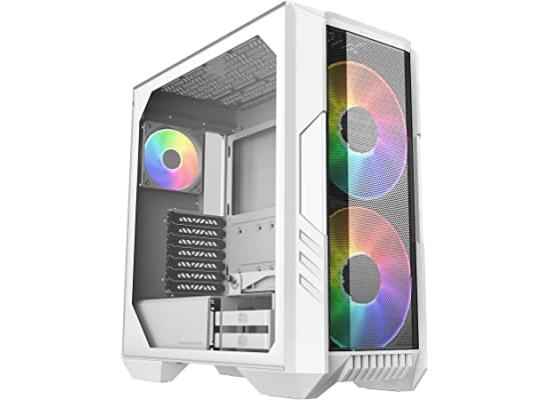 Cooler Master HAF 500 ARGB White Mid Tower 2x 200mm ARGB Fans photo 