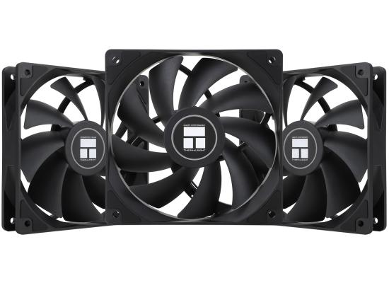 Thermalright TL-C12C X3 Black Non-LED 120mm Cooling Fan Kit 3-Pack photo 