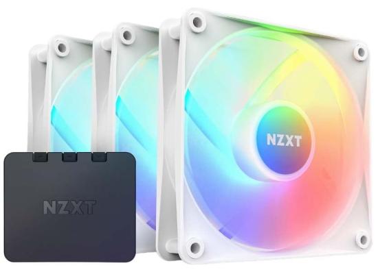 NZXT F120 RGB Core Triple Pack White photo 