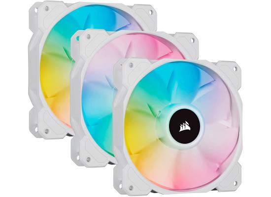 Corsair iCUE SP120 RGB ELITE 3-Pack White photo 