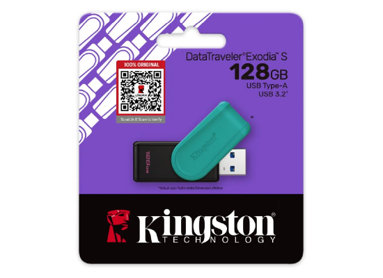 Kingston DataTraveler Exodia S USB 3.2 Gen 1 - 128GB photo 